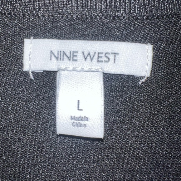 Nine West Classic Black Cardigan - Picture 3 of 6